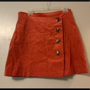 Corduroy skirt